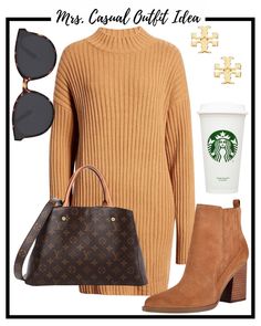 Tan Sweater Dress, Sweater Dress Boots, Week Of Outfits, Fleece Outfit, Short Long Dresses, Dress Booties, Booties Outfit, Full Figure Fashion, Tan Sweater