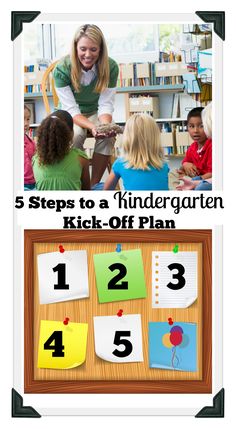 five steps to a kindergartaten kick - off plan for the classroom