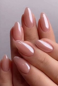 Sharing summer acrylic nail ideas & highlighting some of my favorite nail polishes & tools for those who enjoy DIYing their nails at home. Rose Pearl Nails, Pink Pearl Nails Acrylic, Pink Opaque Nails, Nail Ideas Nude Pink, Bridesmaid Manicure, Her Nails, Blush Nails, Jelly Nails, Pink Nail