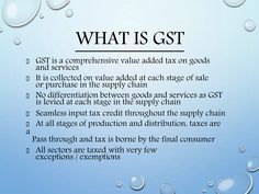 what is ggt? it is a competitive value added tax on goods and services