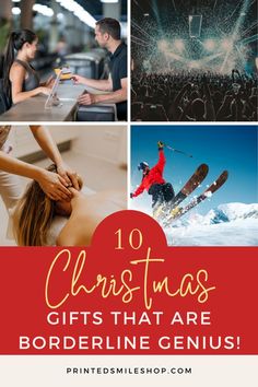 Read all about christmas gift ideas, stocking stuffers, and christmas experience gift ideas. Learn the best christmas experiences and christmas present ideas. Find out more about christmsa small gift ideas at printedsmileshop.com 10 Christmas Gift Ideas, Concert Ticket Template, Printable Gift Certificate