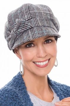 Newsboy Cap Pattern, Stylish Womens Hats, Crochet Hat Patterns, Crochet Turban, Crochet Hat For Beginners, Crochet Sweater Free, Sewing Hats, Chemo Headwear, Hat Patterns To Sew