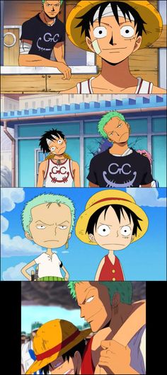 one piece is in the process of being animated