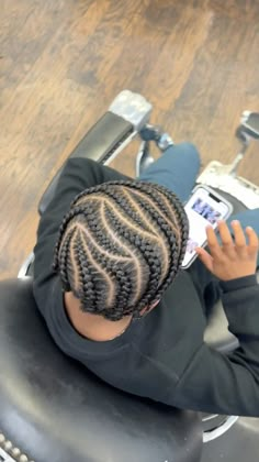 Mens Hair Ideas, Men Knotless Braids, Boy Braid Hairstyles, Braided Men’s Style, Full Head Braids, Braids Hairstyles Men, Braids Men Black, New York Braids Men