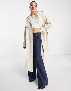 Pretty Lavish oversized trench coat in light stone | ASOS Oversized Belted Beige Outerwear, Oversized Beige Belted Outerwear, Oversized Beige Double-breasted Outerwear, Oversized Double-breasted Beige Outerwear, Neutral Double-breasted Outerwear With Pockets, Beige Oversized Utility Outerwear, Neutral Double-breasted Outerwear For Spring, Pretty Lavish, Oversized Trench