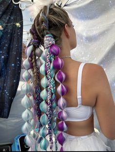 13 Trendy Festival Hairstyles for Coachella and More in 2024 - Fashion Tips Tricks Rave Hair, Nails Makeup, Braided Hair, Hair Nails, Hair Designs, Box Braids, Hair Hacks