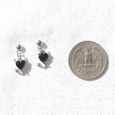 Studs are Stainless Steel! Hypoallergenic! Won't rust, tarnish, or turn green! Silver color! Studs are 3mm down! Charms are 5mm! SCRAPMETAL.SHOP Earring Layering, Layering Earrings, Black Devil, Earring Cartilage, Cartilage Hoop, Earrings Everyday, Cartilage Earrings, Everyday Earrings, Holy Spirit