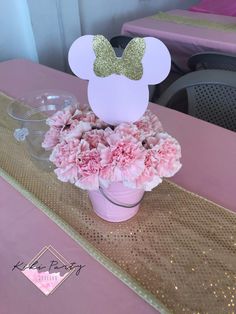 Mini Mouse Party Games, Pink Minnie Mouse Birthday Party Ideas, Minnie Mouse Birthday Party Ideas Pink And Gold, Minnie Mouse 2nd Birthday Party Decoration, Mickey And Minnie Themed Birthday Party, Minnie Mouse Birthday Table Decorations, Floral Minnie Mouse Party, Aesthetic Minnie Mouse Party, Minnie Twodles Birthday