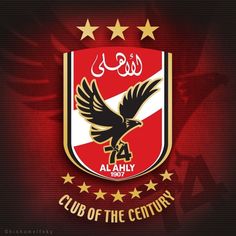 the emblem for the club of the century, with stars and an eagle on it