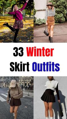 Skirt Outfits With Leggings, Winter Pencil Skirt Outfits, Outfits With Tights Winter, Casual Winter Skirt, Cute Winter Skirt Outfits, Skirt Outfits With Tights, Winter Pencil Skirt