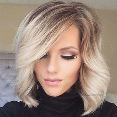 Blonde Kardashian, Platinový Blond, Kim Blonde, Bob Ombre, Hair 50, Hairstyles Blonde, Blond Balayage, Haircut Blonde, Blonde Haircuts