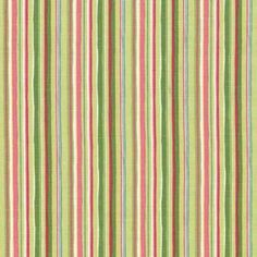 a green and red striped fabric