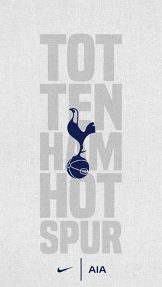 the tottenham logo is displayed on a t - shirt that says totn hoot spurs