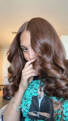 Cinnamon Hair Color On Black Women, Cinnamon Brown Hair, Tell Me Anything, Cinnamon Hair Colors, Cinnamon Hair, Brown Hair Dye, Dyed Hair Inspiration, Dyed Natural Hair, Hairdos For Curly Hair