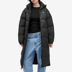 Dickies Women, Long Puffer Coat, Long Puffer, Wind And Rain, Denim Gift, Brown Sneakers, Clarks Originals, Nike Outfits, Good American