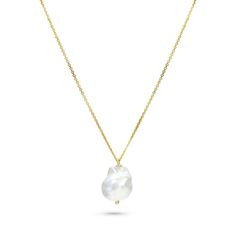 Simple and imperfectly perfect, the baby baroque necklace is a little cloudburst of everyday luxury. Available with or without the 2mm natural diamond, this necklace beautifully accents the collarbone on bare skin, but has enough presence to layer over higher necklines for more casual looks. The natural, organically shaped keshi pearl hangs on our signature sparkling diamond cut chain. The beauty of Baroque Pearls is that each is one of a kind, therefore your pearl will not be exactly the same a Baroque Necklace, Imperfectly Perfect, Bare Skin, Everyday Luxury, Sparkling Diamond, Keshi Pearls, Everyday Luxuries, Sparkle Diamonds, Baroque Pearls