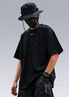 Cheap Techwear T-shirt For Streetwear, Techwear Summer Men, Solid Color Urban T-shirt For Streetwear, Modern Black T-shirt For Streetwear, Cyberpunk Crew Neck T-shirt For Streetwear, Modern T-shirt For Streetwear, Modern Solid Color T-shirt For Streetwear, Cyberpunk Short Sleeve T-shirt For Streetwear, Cyberpunk Black T-shirt For Streetwear