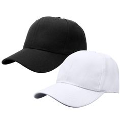 PRICES MAY VARY. Sold as 2 caps in a pack Unisex baseball cap for Men & Women 80% Acrylic, 20% Wool Adjustable Fitted Strap Closure, One Size fits Most Head Sizes, 6 Panels Great for out door activities Men Women Unisex Plain Baseball Cap Adjustable Size 80% Acrylic, 20% Wool Fishing Hats For Men, Plain Baseball Caps, Mens Hats Baseball, Mens Sun Hats, Wide Brim Sun Hat, Cap For Men, Black Baseball Cap, Sun Cap, Summer Sun Hat