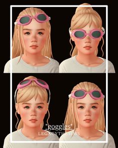 goggles hats - 4 versions by me & "wet" hair conversion by me | Patreon Child Hair Cc Sims 4, Sims 4 Children, Sims 4 Mm Cc, Play Sims, Sims 4 Mm, Sims Four, The Sims 3, Sims 4 Cc Packs