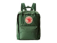 Fjällräven Kånken Kids Fjallraven Rucksack, Fjallraven Backpack, Fjallraven Kanken Mini, Miniature Backpack, Pretty Backpacks, Sustainable Backpack, Backpack Fjallraven, Green Backpack, Fjällräven Kånken