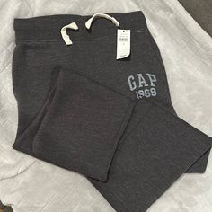 Gap Sweat Pants Brand New Dark Gray