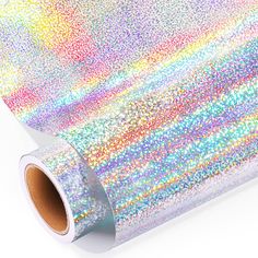 PRICES MAY VARY. Holographic Silver Glitter Vinyl is a permanent, self-adhesive craft vinyl, it is waterproof, and will not fade, good for all kind of DIY indoor and outdoor home, car, tumbler decorations. Striking glitter vinyl design shines even more, the unique little dot glitter design makes this holographic vinyl sparkle from every angle. Glitter silver permanent vinyl is super easy to use, it works with any vinyl cutting machine, scissors, etc. Premium PET release liner makes weeding and t Transfer Tape For Vinyl, Vinyl Roll, Craft Easy, Weeding Tools, Planner Business, Silver Holographic, Holographic Vinyl, Glitter Design, Vinyl Rolls