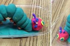 the very hungry caterpillar is made out of cake