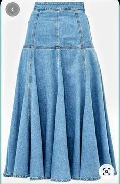 Modesty Dress, Long Jean Skirt, Jean Skirts, Long Denim Skirt, Denim Diy, Dresses Ideas, Beautiful Skirts