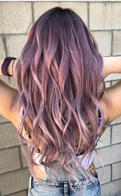 Denim Hair, Rambut Brunette, Hair Color Purple, Foto Tips, Winter Hair Color, Ombre Hair Color, Hair Dye Colors, Hair Color Balayage, Winter Hairstyles