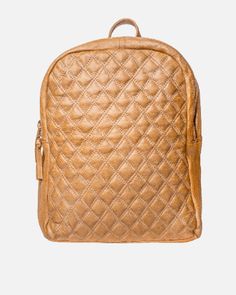 Amsterdam Heritage | US Bags Bekema | Diamond-Patterned Leather Backpack Brown Quilted Leather Bag, Luxury Quilted Backpack For Travel, Luxury Quilted Travel Backpack, Luxury Backpack With Textured Leather For Daily Use, Luxury Textured Leather Standard Backpack, Luxury Leather Backpack With Textured Finish, Quilted Leather Business Bag, Business Leather Quilted Bag, Quilted Backpack For Daily Use