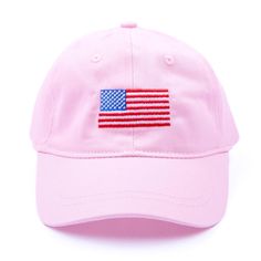 This Kids Flag Hat is the perfect way to protect your little one from the sun during your patriotic celebrations. The hat features an embroidered American flag and provides UPF 50+ protection to keep your toddler safe in the sun. It's a perfect accessory for playtime, sports or to cheer for Team U.S.A. during the Olympics! Available in a variety of colors to suit your style, you can personalize it with a monogram on the side for that extra special touch. Adjustable Beach Baseball Cap With Embroidered Logo, Summer Six-panel Baseball Cap, Adjustable Fit Six-panel Baseball Cap For Summer, Adjustable Six-panel Snapback Hat For Summer, Six-panel Baseball Cap For Beach And Summer, Summer Six-panel Hat One Size Fits Most, Adjustable Fit Summer Six-panel Hat, Adjustable Snapback Hat With Embroidered Logo For Summer, Adjustable Sun Hat With Embroidered Logo And Curved Brim