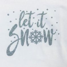 This is a perfect gift for a little girl and ideal for teaming with one of our gorgeously fluffy pettiskirts or a tutu and it also looks great worn with leggings and jeans....A super soft cotton long sleeve t shirt, in white, designed by Candy Bows, is embellished with silver glitter vinyl with text that spells out 'Let it Snow' and a snowflake design that twinkles and shimmers in the light. Perfect for little girls to wear all year round but it is especially good over the festive season and it Snowflake Quote, Halloween Party Photo, How To Make Snowflakes, Traditional Bow, Glitter Shirt, Christmas T Shirt Design, Equestrian Gifts, Snowflake Design