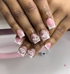 B2s Nails, French Tip Acrylic Nails Short, Acrylic Nails Short Square, Acrylic Nails Short, Nails Short Square, Classy Acrylic, Luxury Room, Baddie Style