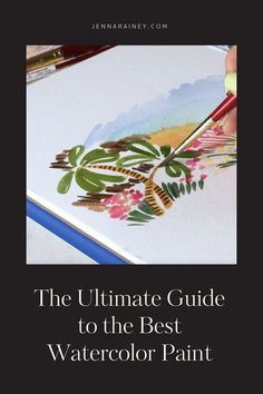 Looking for the best watercolor paints? Check out this ultimate guide to find out which brands and types are the top choices for artists. From vibrant colors to smooth blending, I'm sharing the perfect paints to enhance your artwork. Best Watercolor Paints, Best Watercolor Paper, Best Watercolor, Types Of Texture, Watercolor Video, Watercolor Paints, Creative Painting