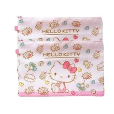 2 Hello Kitty Toiletry Bag Is Very Light Weight. Perfect For Long Travel Or Overnight.Plenty Of Room For Makeup And More.Nwt Kawaii Multicolor Bag With Zipper Pouch, Hello Kitty Cute Pouch Bag, Cute Hello Kitty Pouch Bag, Hello Kitty School Pouch Bag, Hello Kitty Print School Pouch Bag, Rectangular Hello Kitty Print Bag Gift, Rectangular Hello Kitty Print Bag As Gift, Rectangular Hello Kitty Print Bags As Gifts, Rectangular Hello Kitty Print Bag