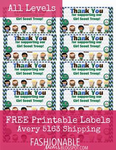 free printable labels for clothing, shoes and other items that are available in the shop