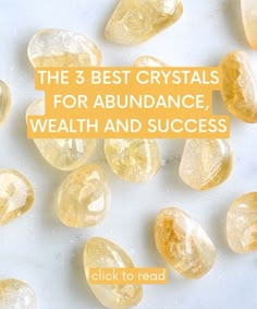 Crystals For Manifesting Money, Crystals For Success And Prosperity, Crystal For Abundance, Stones For Abundance, Crystals For Money Wealth, Wealth Crystals, Crystals For Success, Crystals For Creativity, Wealth Affirmations Law Of Attraction