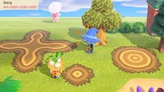 an animal crossing game is shown in this screenshot