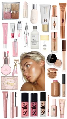 scandinavian makeup! #charlottetilbury #bronzer #foundation #beauty #concealer #rhode #toofaced #fyp #pinterest #aesthetic #summer #makeupcollage #shuffles #thatgir #makeuproutine #makeup #glowy Makeup Glowy, Haut Routine, Simple Makeup Tips, Makeup Help, Face Makeup Tips, Smink Inspiration