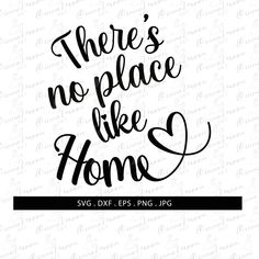 there's no place like home svg dxf eps png example