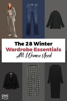 Winter Wardrobe Essentials Winter Outfits For School, Winter Shopping