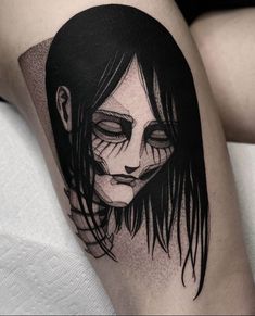 Attack On Titan Tattoo Ideas, Anime Tats, Grunge Tattoos, Titan Tattoo, Maching Tattoos, Aot Eren, Grunge Tattoo, Goth Tattoo