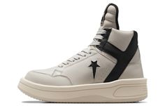 Rick Owens x TURBOWPN Mid 'Oyster Black' 12th Man, Rick Owens, Athletic Shoes, Men's Shoes, Converse, Shoe Accessories, Mens Accessories, Brand New, Things To Sell