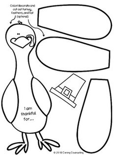 the letter e is for bird coloring page with an image of a bird on it's back