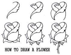 how to draw a flower step by step instructions for beginners and advanced drawing students