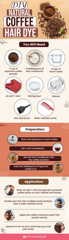 Homemade Hair Color, Diy Hair Dye, How To Dye Hair At Home