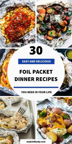 foil packet dinner recipes that are easy and delicious