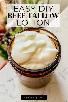 Beef Tallow Balm Recipe, Magnesium Tallow Lotion, Beef Tallow Moisturizer Recipe, How To Make Whipped Tallow Lotion, How To Can Beef Tallow, Liquid Tallow Soap Recipe