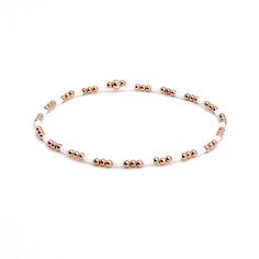 A Solid Statement Band: Flat woven; 1/2"w; 14K yellow/rose gold-filled or sterling silver clasp & 1" extender chain; glass seed beads. Strands: Stretch style; 14K yellow/rose gold-filled or sterling silver round 2mm, 3mm & 4mm beads; glass seed beads. Wrap: Stretch style that will wrap around the wrist 3 times (can also be worn as a necklace); glass seed beads. (When adding to cart, select your single bracelet size, and it will be multiplied in length by three when made). Shown in bronze-tone se White Single Strand Bracelet As A Gift, White Single Strand Bracelet Gift, White Beaded Bracelets With Jubilee Style, White Round Single Strand Bracelet, Everyday White Jewelry With Spacer Beads, White Dainty Jewelry With Spacer Beads, White Single Strand Beaded Bracelet For Gift, White Single Strand Round Bracelet, Dainty White Jewelry With Spacer Beads