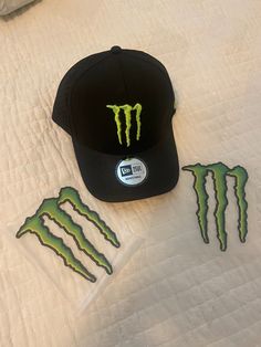 All black baseball style Authentic Professional Monster Energy hat. Black Hip Hop Snapback Hat, Black Fitted Hat For Baseball Season, Black Hip Hop Baseball Cap For Sports Events, Black Hip Hop Baseball Cap For Sports, Black Snapback Baseball Cap For Baseball Season, Black Snapback Baseball Cap For Sports, Black Snapback Cap For Sports Events, Black Hip Hop Fitted Hat For Outdoor, Black Baseball Cap For Baseball Season Fan Gear